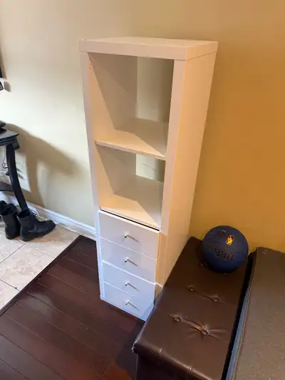 IKEA shelf with drawers , View more