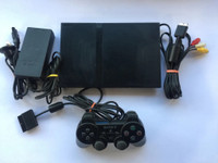 Ps2 slim console with game