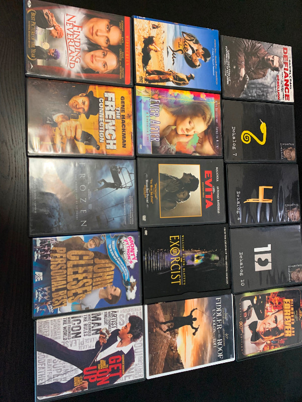 Tons of movies and tv shows at bargain basement prices! CDs, DVDs