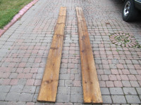 Two Piece Lot Of 1.5in x 9in x 13foot Plank Lumber GoodCondition