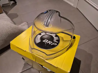 replacement visor clear not electric its for ski doo modular 2 helmet brand new never used