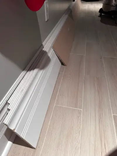 White Floor trim, View more