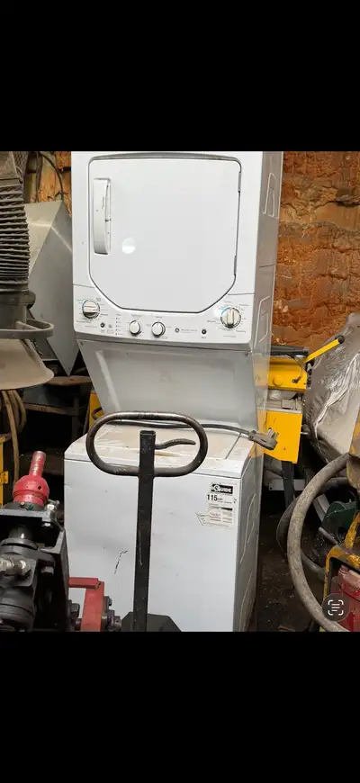 (GE) washer and dryer , View more