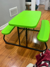 Table covertable for kids - pictnic table - brand lifetime 