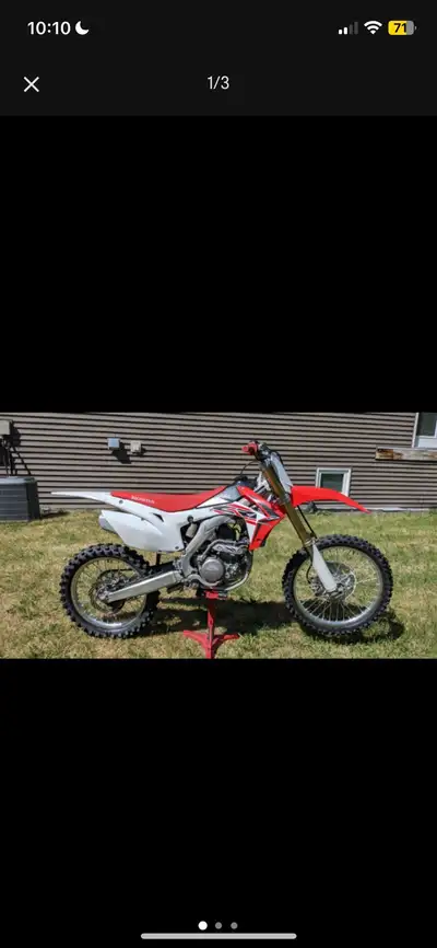 2015 Crf250R Don't have time to ride it anymore Only taken on trails Never raced $5200 obo