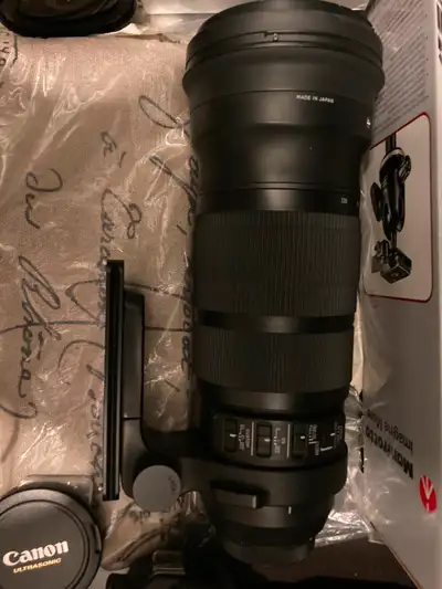 sigma 120-300mm f2.8 sport + TC1401 + TC2001 + USB dock, View more