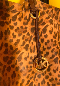 Genuine Michael Kors Leopard Bag