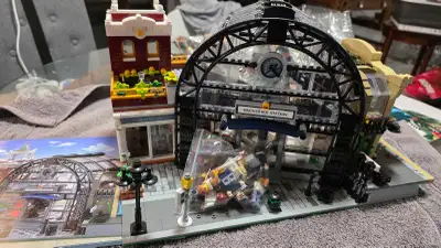 Jim Star 89154 train station lego-like, View more
