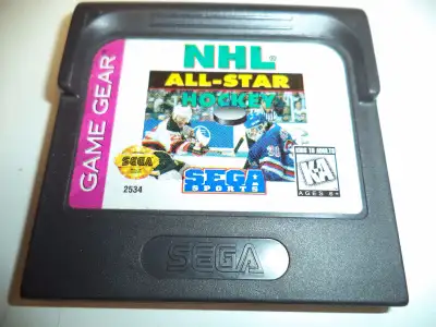 jeu NHL All-Star Hockey (Sega Game Gear, 1995) Cartridge, View more