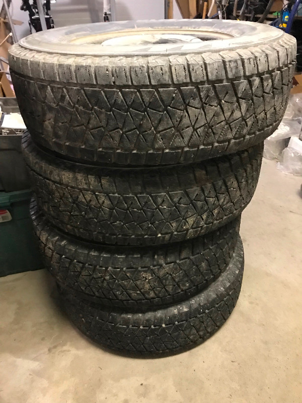 Winter Tires 235/70R16 (on rims) in Tires & Rims in Banff / Canmore - Image 2