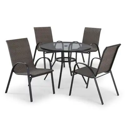Brandnew 5 pc. patio dining table set, View more