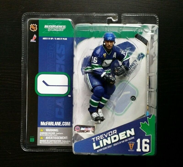 TREVOR LINDEN Retro Chase Variant McFarlane at JJ Sports! in Arts & Collectibles in Chatham-Kent
