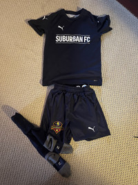 Surburban FC practice uniform