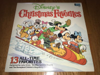 Disney's Christmas Favorites LP Record (1979) Very Nice