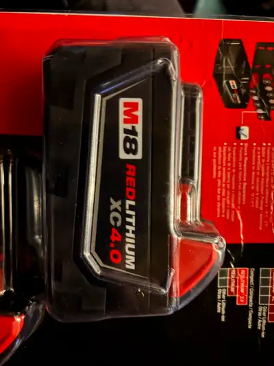 Milwaukee batteries, View more