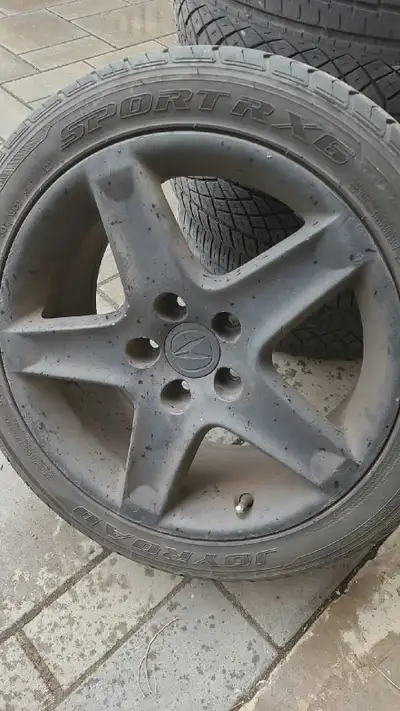 Selling used OEM Acura rims. They came off of my 2005 Acura TL. They are 17-in rims. They have been...