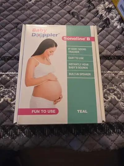 Monitor your baby's heartbeat from the comfort of your home with the Baby Doppler Sonoline B! This h...