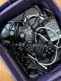 PS 2 with 2 controllers