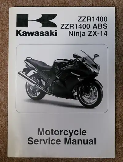 Miscellaneous Kawasaki service manuals. Brand new, unused. These are the same manuals used at the de...