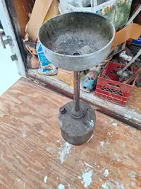 Oil change container 