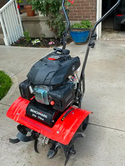 Almost brand new. Used once to prepare our garden.
