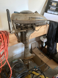 Champion Antique Outboard Motor