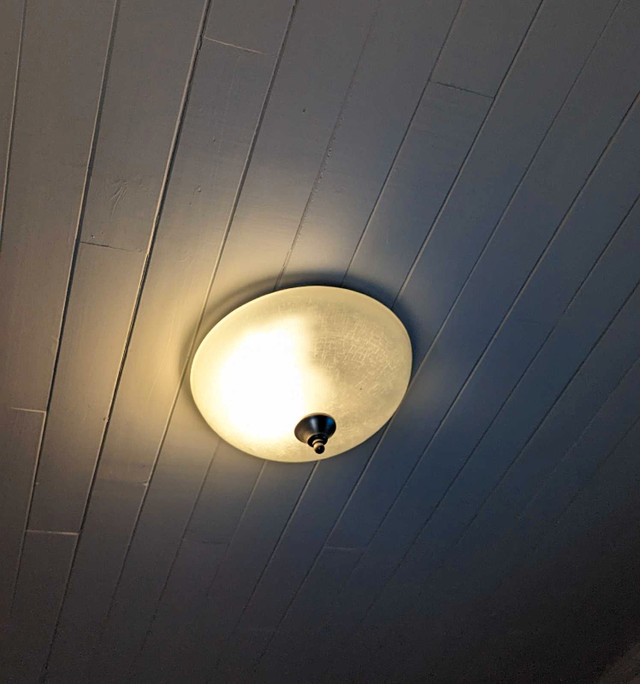 Flush mount lights (X2) in Indoor Lighting & Fans in Moncton