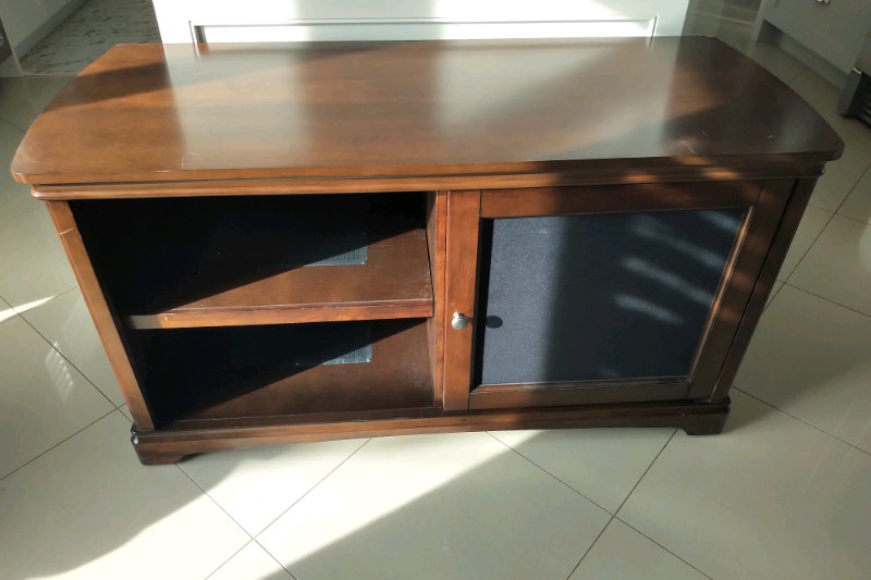 Solid Wood TV Console(with TV wall mount bracket set) TV