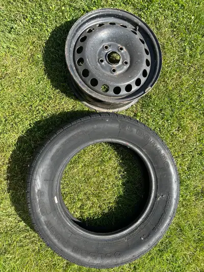 Set of 4 tires and rims (not mounted). EL DORADO - Golden Fury GFT - P205/65R15