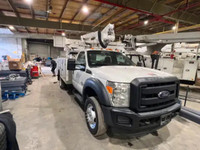 2015 Ford F550 with Altec AT37G & Fibreglass Body.