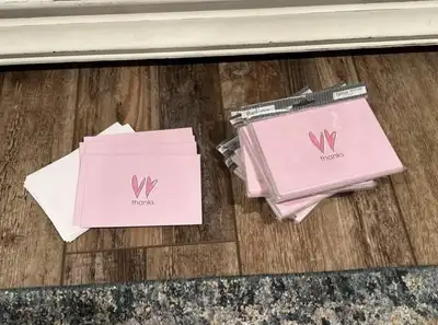 Wedding Thank you cards - total of 80 cards, View more
