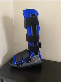 Small long walking boot, ankle, foot, lower leg fracture