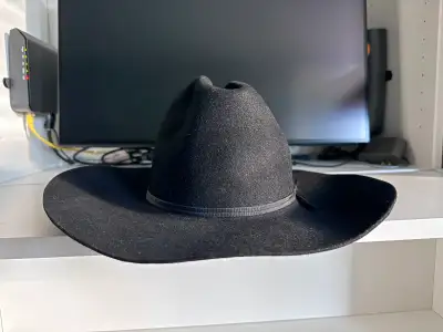 Smithbilt 100% Fur Felt Cowboy Hat - Size 7 5/8, View more