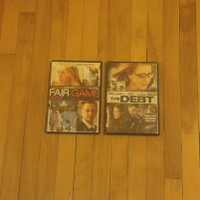 2 DVDs: $2. each-chacun. FAIR GAME - THE DEPT.