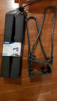 Kayak or surf board attachments for roof rack
