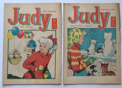 1963 Vintage JUDY Comic Book for “Girls”. Mid Century Fun!, View more