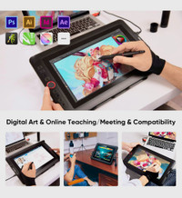 XP-PEN Artist 13.3 Pro Drawing Monitor Tablet + Pen + Stand
