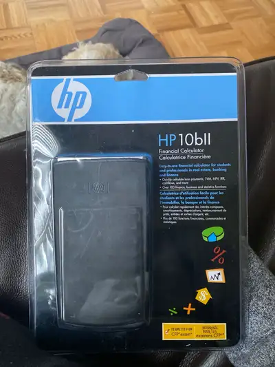 HP 10bll Financial Calculator $30 Condition: Excellent condition. Comes with original packaging. Pac...
