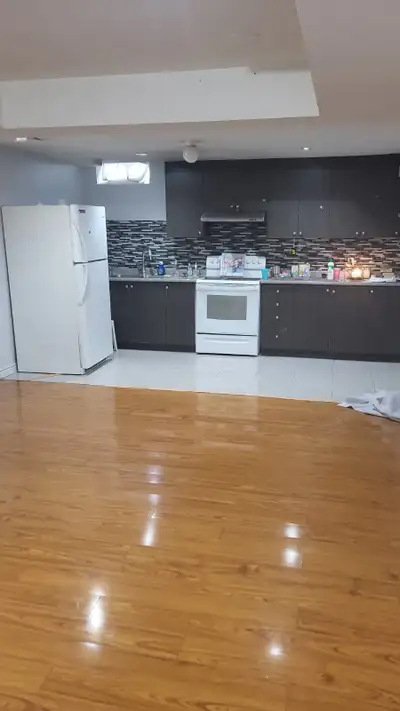 Spacious and beautifully painted 2-bedroom open-concept basement available for rent starting Jan 1 L...