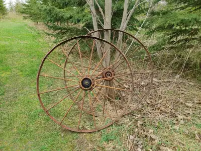 10, steel wheels  ,garden decor, View more