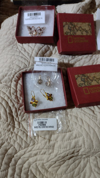 National Geographic Jewellery Collection --- Necklace + Earrings