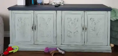 Credenza storage console cabinet, View more