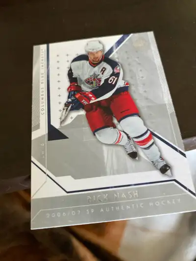 2008 - 09 RICK NASH UPPER DECK NHL HOCKEY CARD 81 COLUMBU, View more
