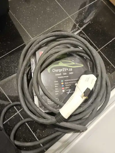 I'm selling a Charge EV Level 2 charger capable of delivering 32A at 240V. This charger is compatibl...