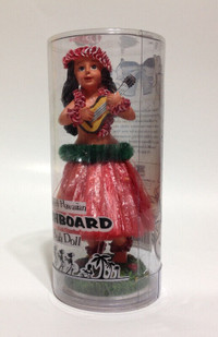 Dancing Hula Girl Dashboard Doll