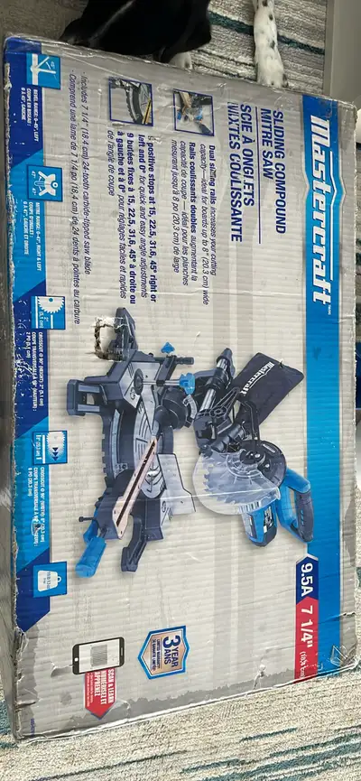 Mastercraft Sliding Compound Mitre Saw, View more