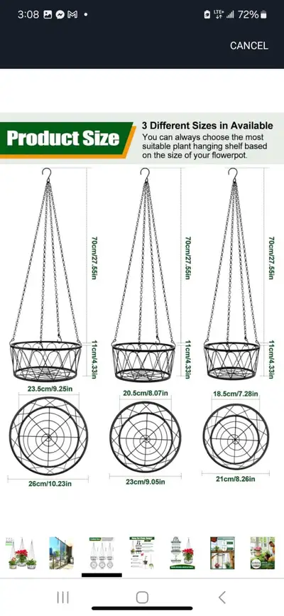 hanging pant backets metal , View more
