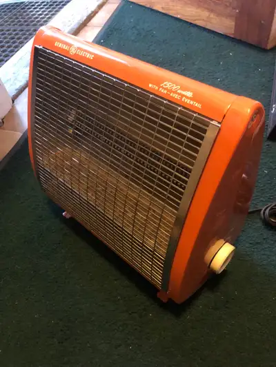 MCM Orange GE 1500 Electric Heater , View more