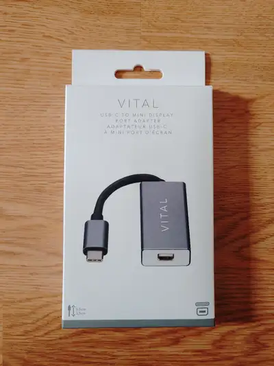 USB-C to Mini Display Port adapter, View more
