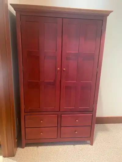 Armoire Canadiana Solid Wood, View more